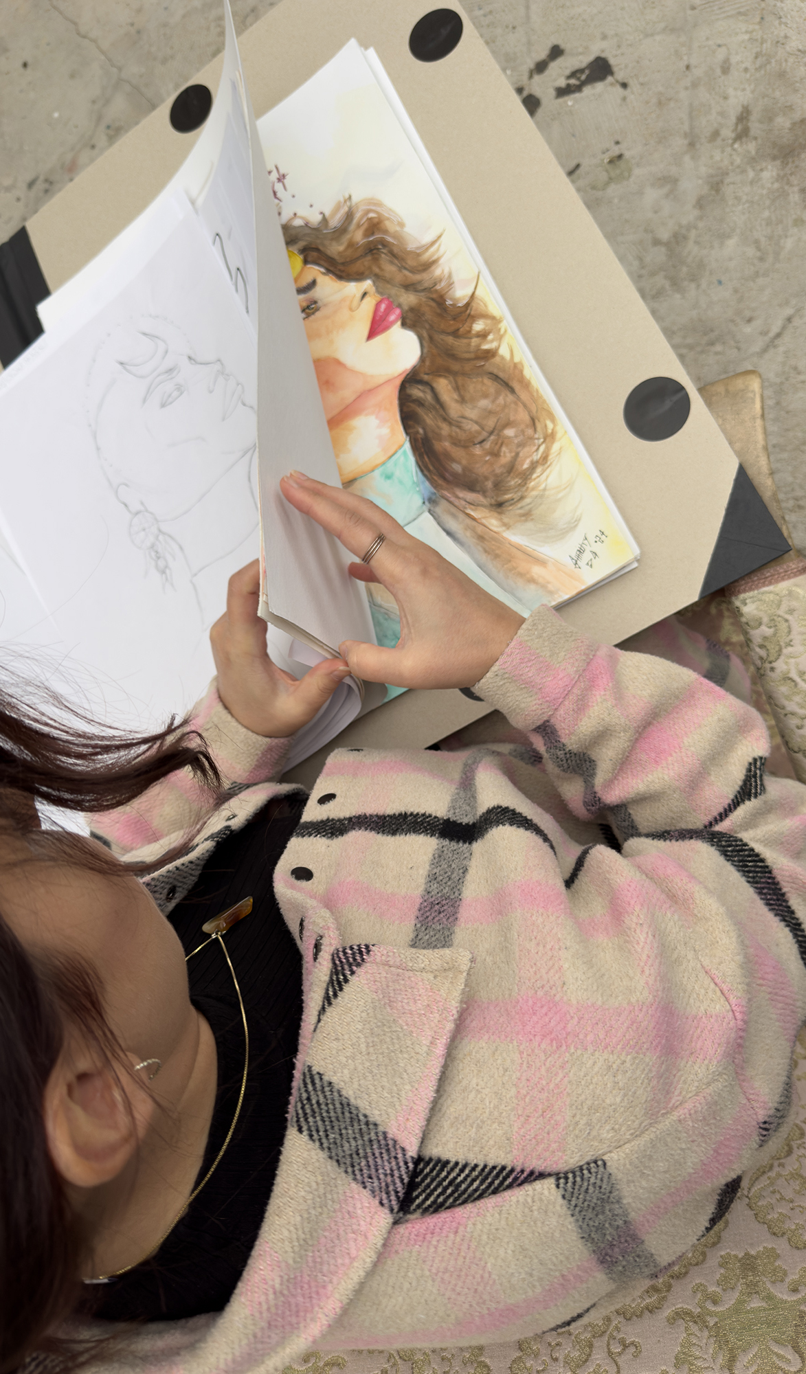 Einblicke in die Arbeit der Künstlerin