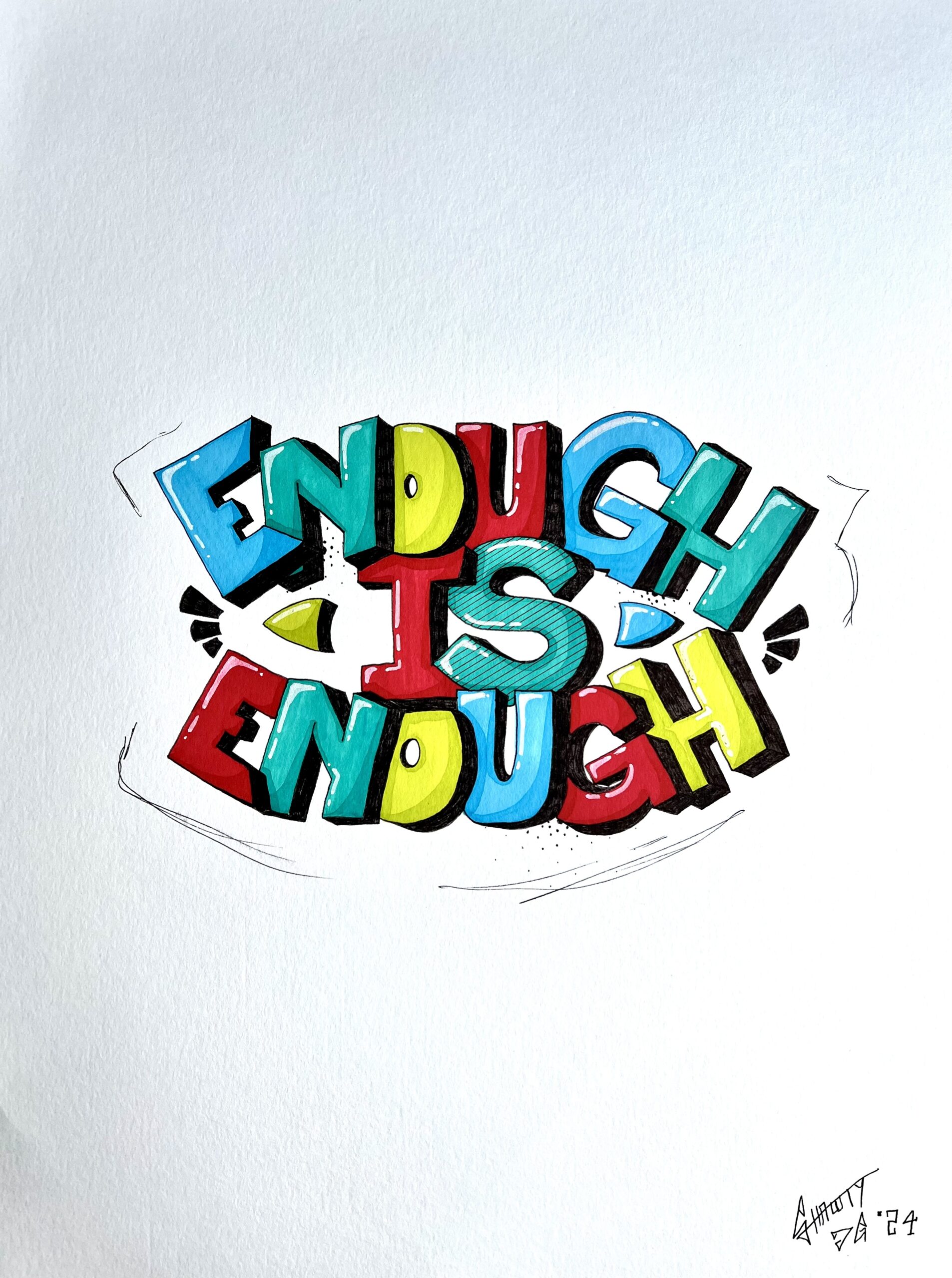 Portfolio-Bild 9 - Enough is enough